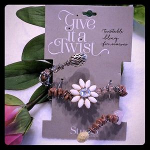 Twistable Bling For Scarves